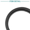 ACROPIX 73.1 mm to 63.4mm Universal Hub Centric Rings Black