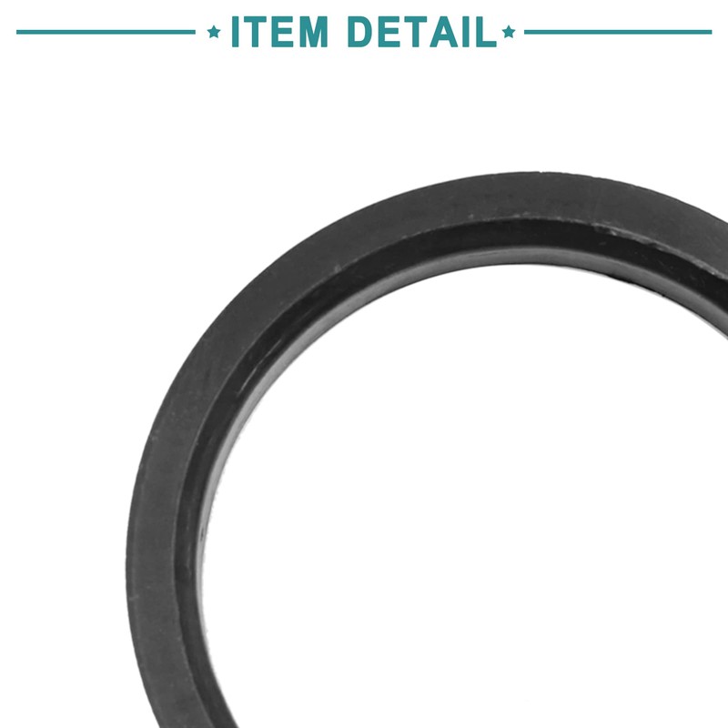 ACROPIX 73.1 mm to 63.4mm Universal Hub Centric Rings Black