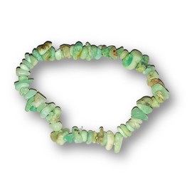 Gemstone Bracelet for Men and Women | Gemstone Stretch Bracelet | Healing Stone Jewellery Bracelet | Gemstone Beads Bracelets in Many Types of Stone (Chrysoprase)