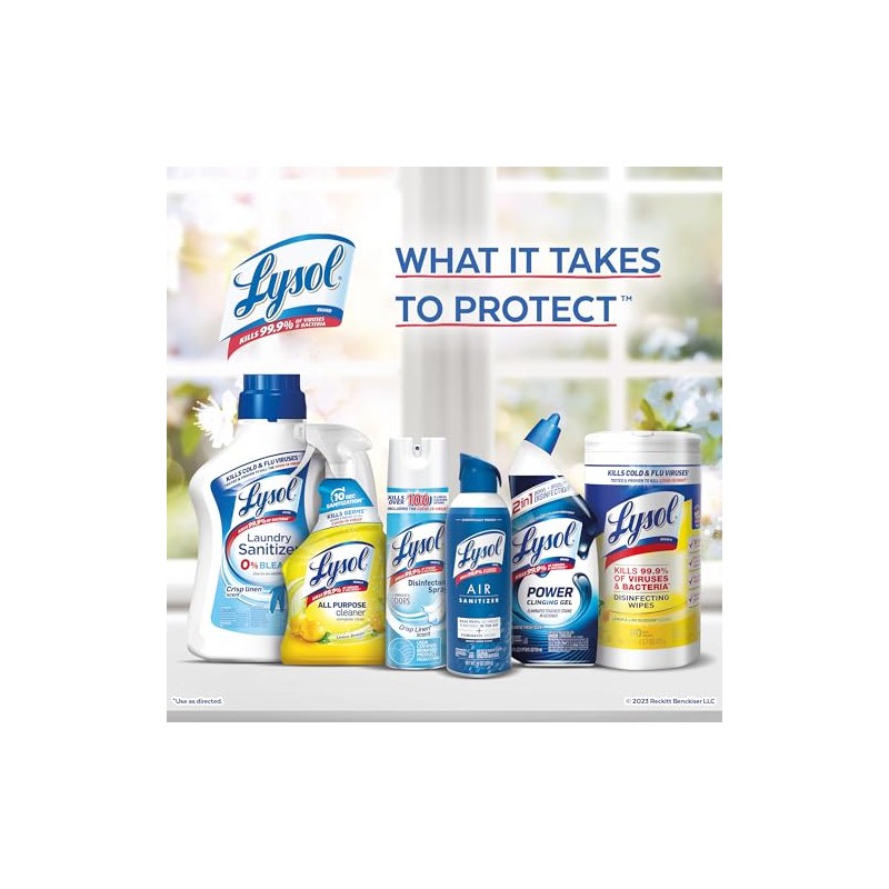 Lysol Lysol All-Purpose Cleaner, Sanitizing and Disinfecting Spray, To Clean