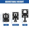 Supkiir 8 Pack Adjustable Leveling Feet, Heavy Duty Furniture Levelers,