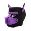 QUYUWOWO Neoprene Puppy Face Muzzle Dog Removable Full Face Pup