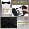 Golf Mid Half Mallet Putter Head Cover Magnetic Closure Centre-shaft