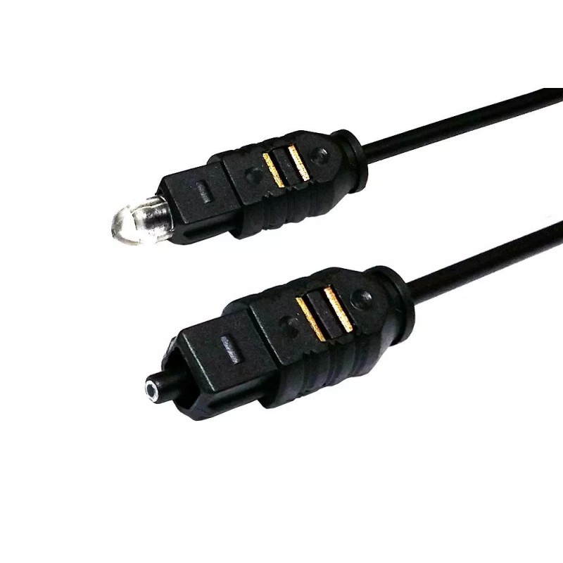 Unbranded/Generic (2-pack) 3FT Digital Fiber Optic Audio Cable Cord Optical