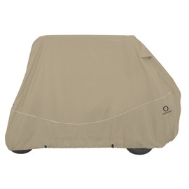 Classic Accessories Fairway Quick Fit Cover For Golf Carts With Rear Facing Back Seats