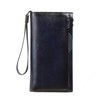 Mandiva Men's Long Wallet, Genuine Leather, Handbag, Separate Type, Coin