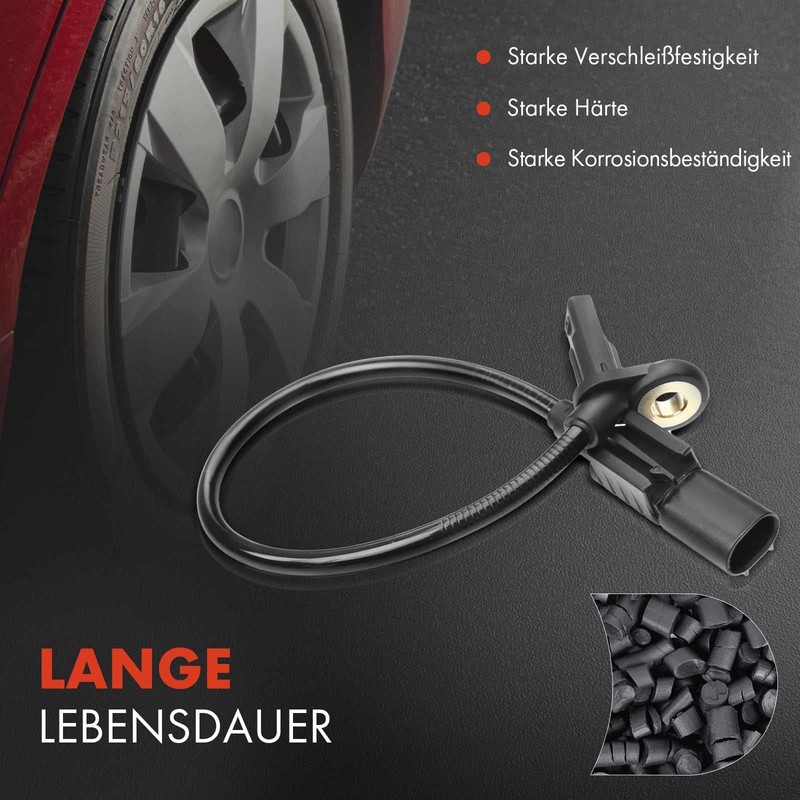Frankberg 2 x ABS sensor 2-pin rear compatible with GL-Class