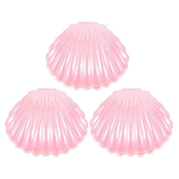 PRETYZOOM Set of 3 Mother of Pearl Shell Jewellery Box