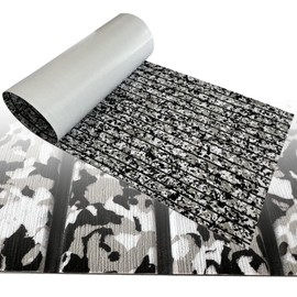 CHURERSHINING Boat Flooring EVA Foam Boat Decking Faux Teak Marine Carpet Boat Decking Self Adhesive Flooring Pad for Boat Yacht Marine Floor Carpet Non-Slip and Self-Adhesive 94.5"x35.4"