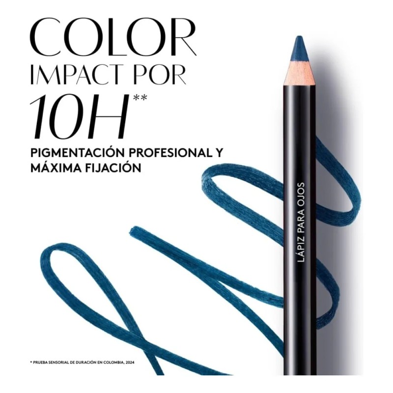 Ésika Lápiz Delineador De Ojos 1.1 G Color Azul Pacífico