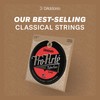 D'Addario D'Addario Guitar Strings - Pro-Arte Classical Guitar Strings - EJ46-3D - Nylon Guitar Strings - Silver Plated Wound, Nylon Core - Hard Tension, 3-Pack