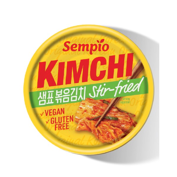 Sempio Kimchi Can, Vegan Gluten-Free, No Added Preservatives Artificial Colors or Flavors (Stir-Fried)