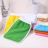 Scrub towel, hypoallergenic shower towel, microfiber Exfoliating Scrubber 5ea