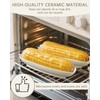 Ceramic Corn Cob Holders, 9" Corn on the Cob Dishes