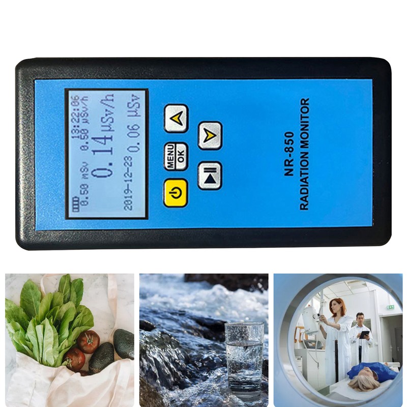 Nuclear Radiation Detector Radioactive Marble Ionization Tester Sound Light Vibration
