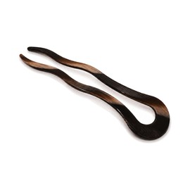 NAKANOYA Hair Fork 1 Piece Plastic Resin Cellulose Acetate Cellulose Acetate U-shaped Hairpin U-shaped Hairpin U-shaped Comb Hair Stick Hair Stick Hair Pin Back Hair Top Marble Pattern Marble Style U