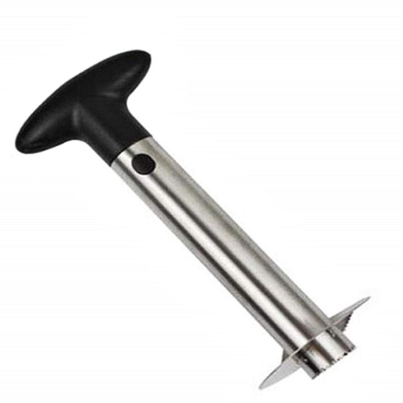 Pineapple cutter - steel - professional with accessory handle -