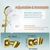 Shower Head Holder Handheld Shower Wand Holder Adjustable Shower Head