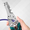 18 in 1 Foldable Wire Stripper, Foldable Multifunctional Wire Stripping