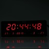 Digital LED Calendar Clock Temperature Wall Clocks (Calendar Temperature Week)