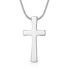 vicima Tungsten Cross Pendant Necklace for Men Tungsten Carbide Cross
