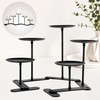 Adjustable Candelabra Candle Holder: 5 Candle Iron Candelabra Fireplace Candle