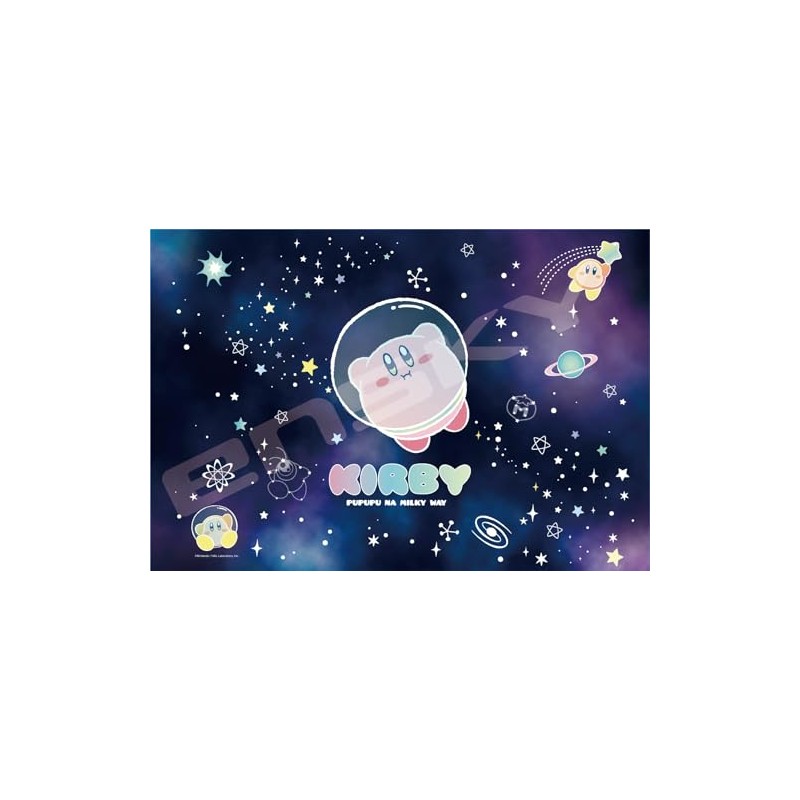 ENSKY Kirby PUPUPU NA MILKY WAY Glowing Puzzle 10.2×14.9 inches