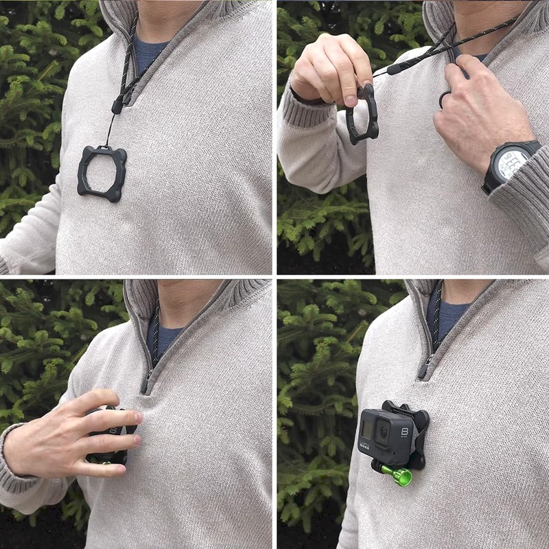 SNAP Mounts - Soporte magnético para cámara de acción para