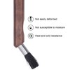 Coffee Grinder Cleaning Brush Curved Wood Handle Brush for Home
