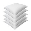Zabuton Cover, 55, 59, Set of 5, White, Plain, Made