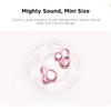 YUEHEMEI Clip on Open Ear Wireless Earbuds with Snowflake Earrings