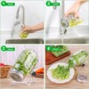 Nudiuhis Germination Kit, Stainless Steel Germination Jar Lid, Stand for