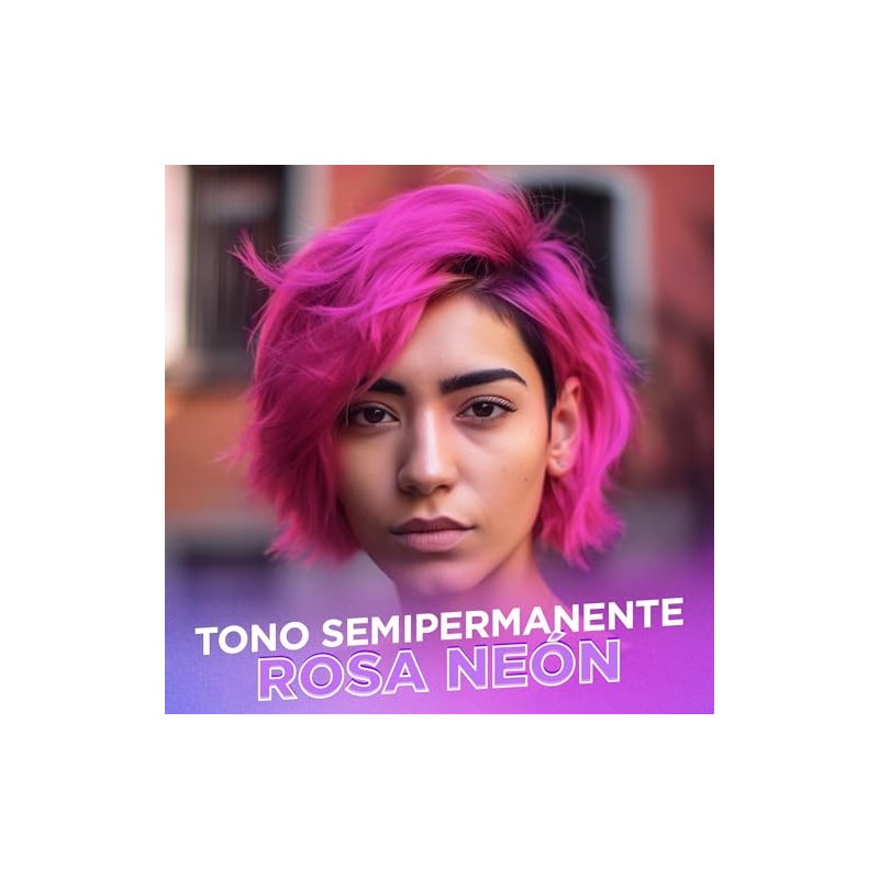 KÜÜL Funny Colors Tono Rosa Neón Tono Semipermanente Color Brillo