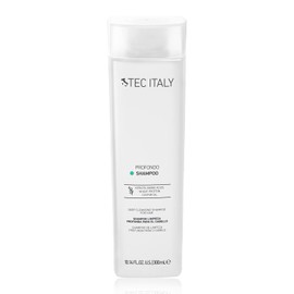 TEC ITALY Profondo Shampoo 300 ml | Limpieza Profunda para Cabello | Elimina Grasa, Residuos, Cloro y Minerales | Con Aminoácidos de Queratina | Cabello Saludable y Brillante