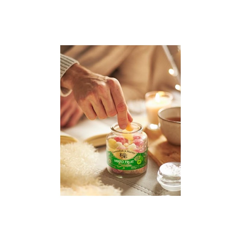 Cavendish & Harvey | Mixed Fruit Hard Candy Drops |