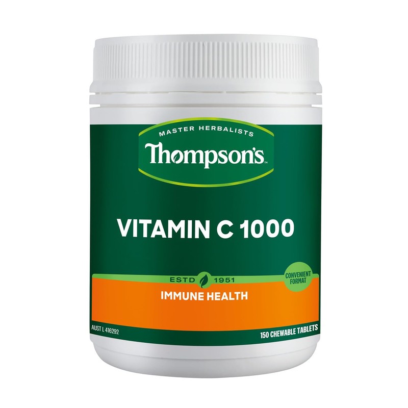Thompson's Vitamin C 1000mg Chewable Tab X 150