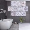 10pcs Self adhesive PVC Tile Floor Stickers Bathroom Kitchen Wall