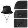haozaikeji Women Men Sun Hats Outdoor Summer Bucket Hats Wide