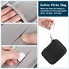 QUARKZMAN Guitar Pick Holder Box Nylon Acoustic Electric Guitar Pick