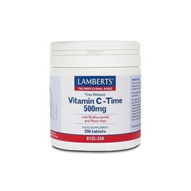 Lamberts Vitamin C 500mg Time Release 250 Tablets (8135-250)