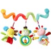 Baby Stroller Spiral Infant Toys Animal Plush Rattle For Stroller