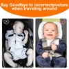 KAKIBLIN Banana Neck Pillow for Kids Neck Support Travel Pillow