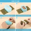 Dimvka Musubi Maker Press Mold, Onigiri Mold Sushi Rice Maker,