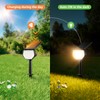 Lepro Solar Landscape Lighting for Outside Ip65, Outdoor Solar Landscape
