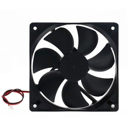 PENGLIN 1pcs Cooling Fan Silent 2 Pin Brushless 12cm Fan 120mm X 120mm X 25mm PC Fan CPU Cooler CPU Fan 3D Printer Parts Ball Bearing (12025 DC 24V)