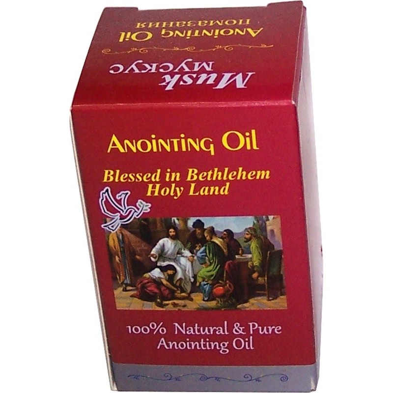 Holy Land Market Anointing Oil - 10ml (.34 fl. oz.)