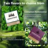 KWOLYKIM Organic Sugar-Free Refreshing Raspberry Chewing Gum, Remineralizing Long Lasting