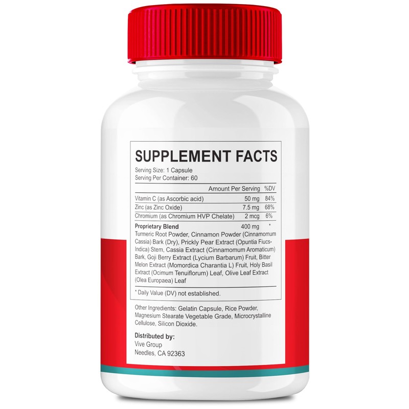 Sweet Relief Glycogen Support Capsules - Sweet Relief Blood Vessel