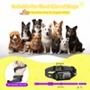 Smart Training Collar for Dog: Automatic Anti Barking Collar Rechargeable