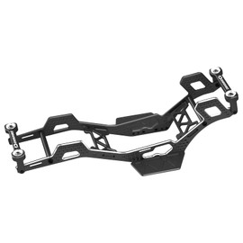DashRC SCX24 Aluminum Chassis Kit, 7° Angled Skid LCG Rock Buggy Frame for Axial SCX24 RC Rock Crawler Upgrades